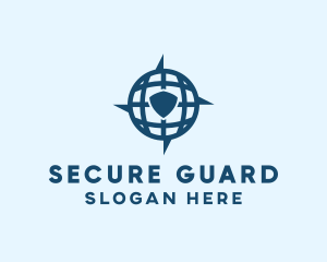 Global Digital Shield logo design