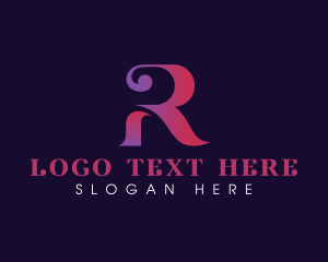 Spa - Generic Business Letter R logo design