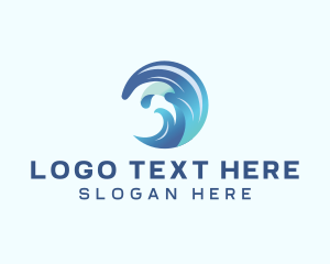 Aquatic - Ocean Wave Resort logo design