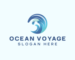 Ocean Wave Resort  logo design