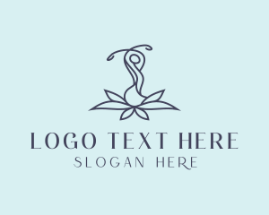 Healing - Yoga Lotus Healing logo design