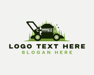 Tool - Lawn Care Mower Cutter logo design