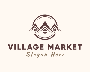 Village - Village Residence Housing logo design