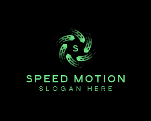 Motion - Motion Programming AI logo design