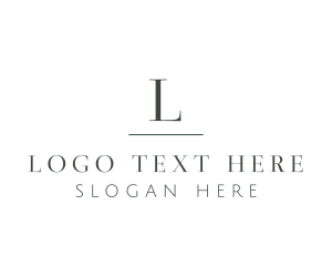 Thin - Professional Business Firm logo design