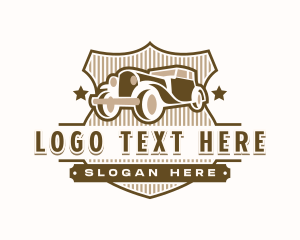 Vintage Car Dealership Logo