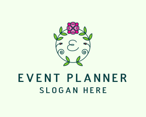 Floral Flower Wellness Spa Logo