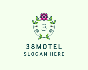 Floral Flower Wellness Spa logo design