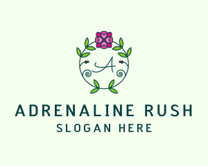 Floral Flower Wellness Spa logo design