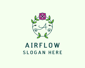 Floral Flower Wellness Spa logo design