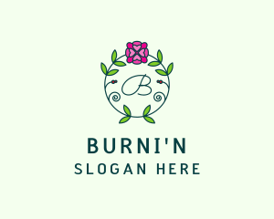 Floral Flower Wellness Spa logo design