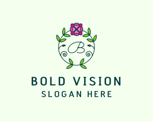 Floral Flower Wellness Spa logo design