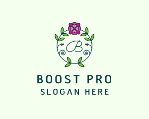 Floral Flower Wellness Spa logo design