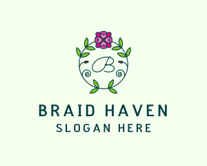 Floral Flower Wellness Spa logo design