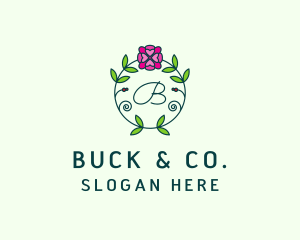 Floral Flower Wellness Spa logo design