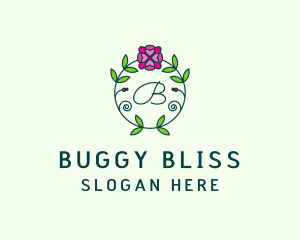 Floral Flower Wellness Spa logo design