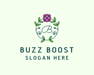 Floral Flower Wellness Spa logo design