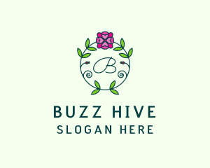 Floral Flower Wellness Spa logo design