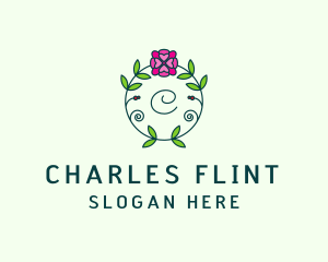 Floral Flower Wellness Spa logo design