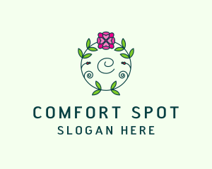 Floral Flower Wellness Spa logo design