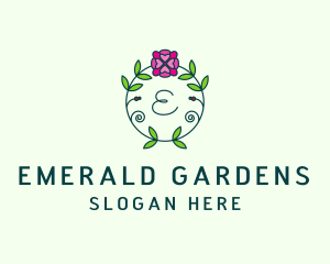 Floral Flower Wellness Spa logo design