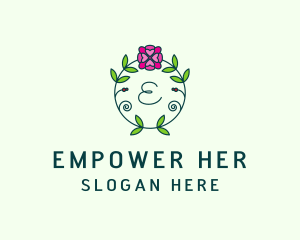 Floral Flower Wellness Spa logo design