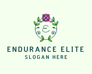 Floral Flower Wellness Spa logo design