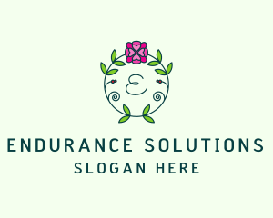 Floral Flower Wellness Spa logo design