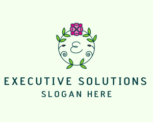 Floral Flower Wellness Spa logo design