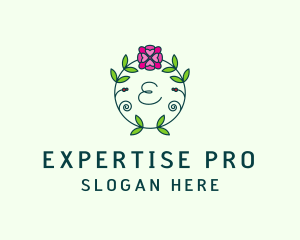 Floral Flower Wellness Spa logo design