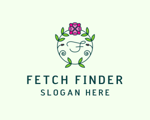 Floral Flower Wellness Spa logo design