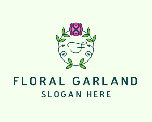 Floral Flower Wellness Spa logo design