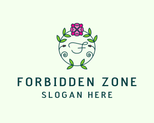 Floral Flower Wellness Spa logo design