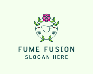 Floral Flower Wellness Spa logo design