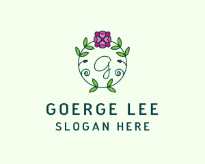 Floral Flower Wellness Spa logo design