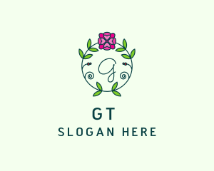 Floral Flower Wellness Spa logo design