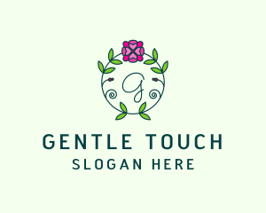 Floral Flower Wellness Spa logo design