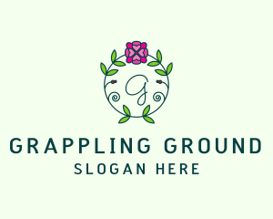 Floral Flower Wellness Spa logo design