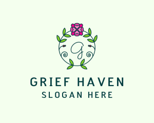 Floral Flower Wellness Spa logo design