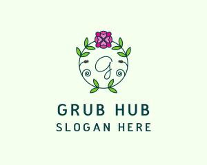 Floral Flower Wellness Spa logo design