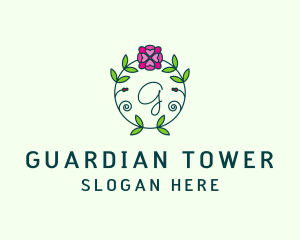 Floral Flower Wellness Spa logo design