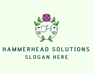 Floral Flower Wellness Spa logo design