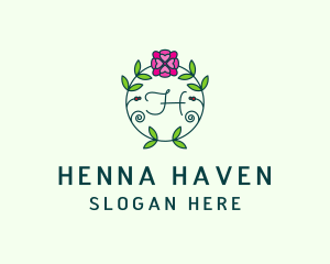 Floral Flower Wellness Spa logo design