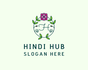 Floral Flower Wellness Spa logo design