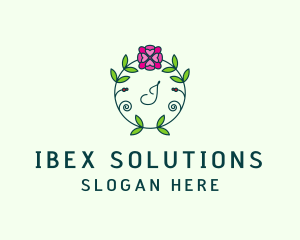 Floral Flower Wellness Spa logo design