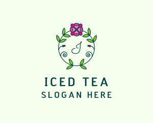 Floral Flower Wellness Spa logo design