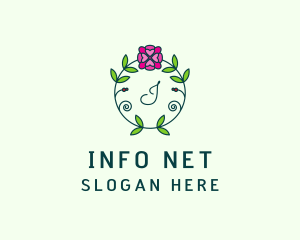 Floral Flower Wellness Spa logo design