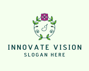 Floral Flower Wellness Spa logo design