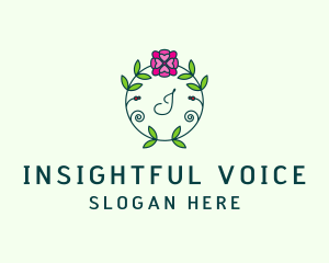 Floral Flower Wellness Spa logo design