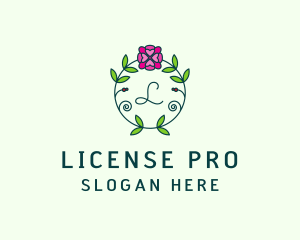 Floral Flower Wellness Spa logo design